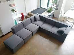 soft cube modern modular sofa set