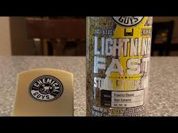 chemical guys lightning fast review