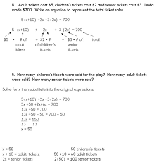 Part 2 Of Algebra Word Problem Solution