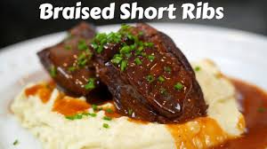 braised beef short ribs