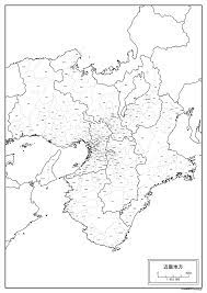 近畿地方の白地図を無料ダウンロード | 白地図専門店