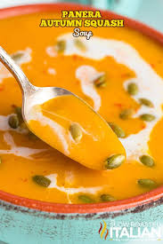 comforting panera autumn squash soup