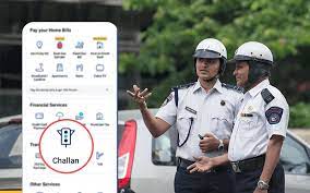check pay bangalore traffic fines or