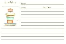 Printable Cookbook Template Recipe Pages Archives Free Online