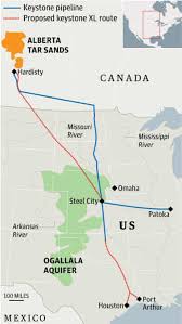 Keystone and keystone xl pipeline centerline routes from alberta, canada to the gulf coast of texas, with two of the nebraska alternative routes. Final Keystone Xl Pipeline Hearing Sees Show Of Force From Both Sides Environment The Guardian
