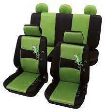 Car Seat Covers Stylish Green Amp