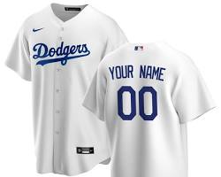 Image of Custom Los Angeles Dodgers jersey