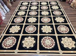 large needlepoint rug 10x13 panel