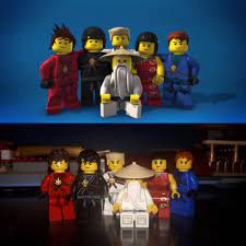 I recreated all the group shots in the intros of seasons 1-7 (skybounds  theme doesn't have one) : r/Ninjago