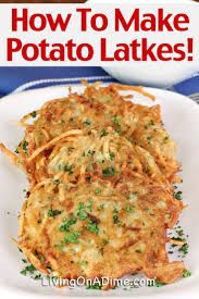 potato latkes recipe how to make