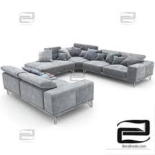 sofa sofa italo 2983 3d model