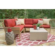 Wicker Outdoor Sectional Seating