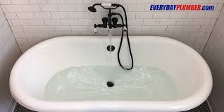 clogged bathtub drains plumbing tips