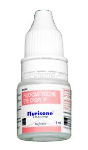 fluorometholone flurisone 5ml eye