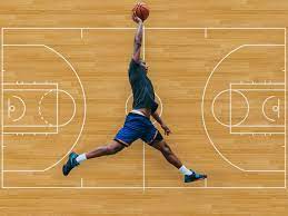 Hypebeast Basketball Hardwood Floor