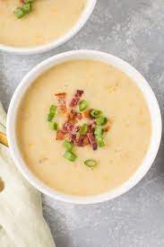 easy creamy potato soup recipe the