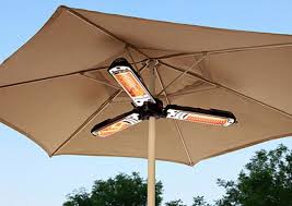 Patio Umbrella Electric Heater The