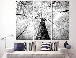 Tree Branch Wall Art Black And White