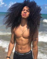 Get the We Heart It app! in 2023 | Boys with curly hair, Natural hair men,  Black men hairstyles