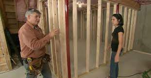 how to frame walls for a basement room