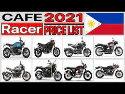 cafe racer motorcycle list in
