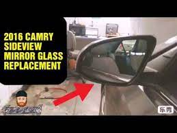 2016 Camry Side View Glass Removal