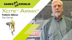 Xcite Airmix Spray Gun The Owner At Pellerin Milnor Usa Sames Kremlin