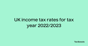 uk income tax rates for tax year 2022
