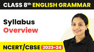 cl 8 english grammar syllabus