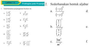 SOAL & KUNCI JAWABAN Pelajaran Matematika Kelas 9 SMP Halaman 30 dan 31,  Sederhanakan Bentuk Aljabar - Tribunnewsmaker.com gambar png