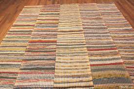 modern turkish rag flat woven rug 72212