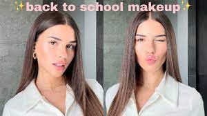 back to makeup tutorial easy