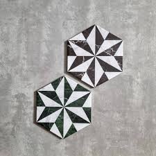 hexagon floor tiles oconal floor