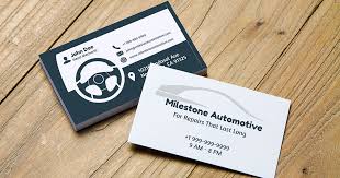10 Automotive Business Card Templates Fully Customisable