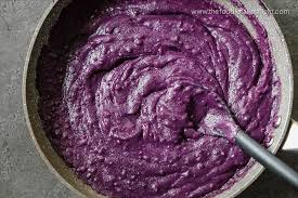 vegan ube spread purple yam spread