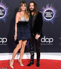 Heidi klum releases a horror film starring her husband and kids in lieu of annual halloween party. Heidi Klum 46 Says She S Much Happier Now She S Married To Tom Kaulitz 30 Daily Mail Online