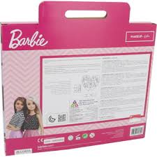 barbie cosmetics set in a box playset