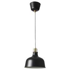 You show off your favourite things and the reflected light adds atmosphere to the room, too. Ranarp Black Pendant Lamp 23 Cm Ikea