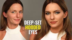 makeup for deep set hooded eyes