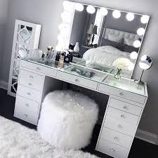 makeup vanity xl table desk w clear