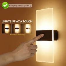 Usb Rechargeable Wall Lights Home