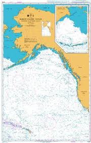 British Admiralty Nautical Chart 4050 North Pacific Ocean North Eastern Part
