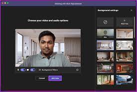 change background in microsoft teams