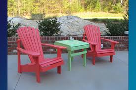 clic adirondack chair painted