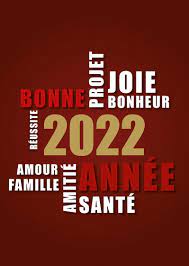 Carte Les Voeux 2022 Sur Fond Rouge : Envoyer une vraie Carte De Voeux  Entreprise Originale 2022 dès 0,99€ - Merci Facteur
