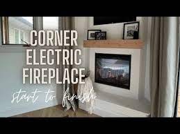 Corner Electric Fireplace Build Start