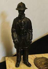 Maybe you would like to learn more about one of these? Fireman Bronze Statue Sculpture Chief Mora Minn Signed By R M Brodin April 1985 127 48 Picclick Uk