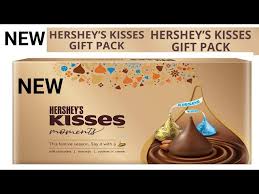 new hershey s kisses moments chocolate