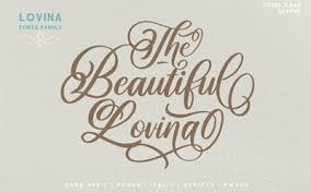 Download free calligraphy fonts at urbanfonts.com our site carries over 30,000 pc fonts and mac fonts. Download Lovina Calligraphy Font Otf Ttf