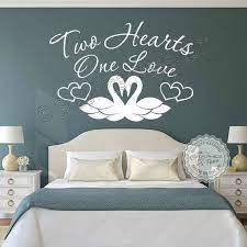 Romantic Bedroom Wall Stickers Two